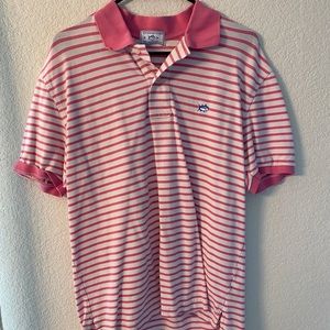 Pink Strip Polo